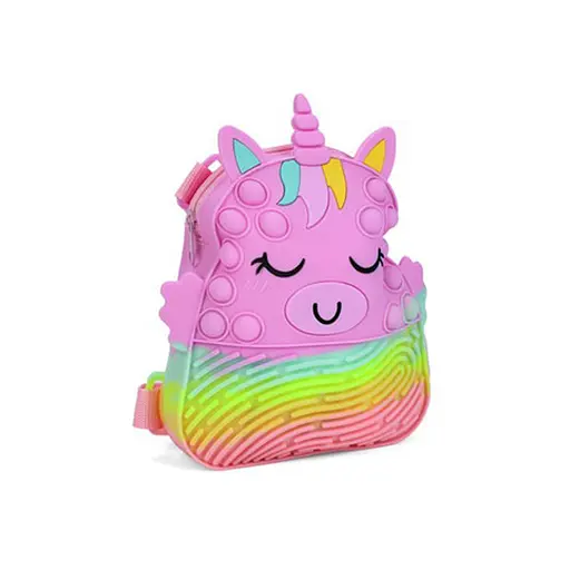 Дитяча сумочка-рюкзачок "Єдиноріг" Bambi 9882(Violet) розмір 20 см - фото 1