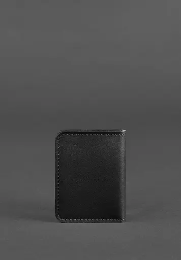 Кожаная обложка для ID-паспорта и водительского заседания 4.0 черная - фото 7