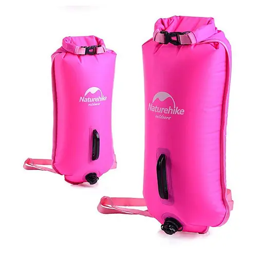 Буй-гермомішок Naturehike NH17S001-G 18л з хомутом (Рожевий) - фото 3