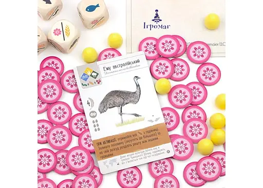 Настільна гра Ігромаг Крила: Птахи Океанії (Wingspan: Oceania Expansion) (укр.) (STM903) - фото 7