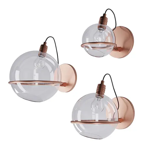 Бра Spacelights PikArt арт. 20925 мідний 20 см - фото 1