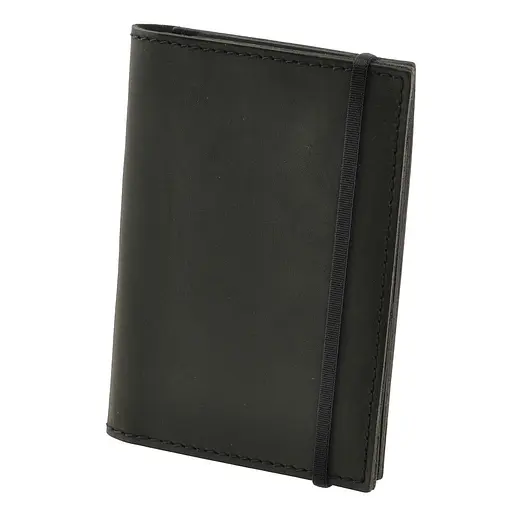 Кожаная обложка для паспорта 2.0 черная - фото 7