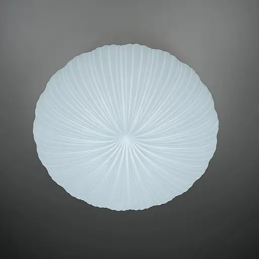 Стельовий світильник з білим фігурним абажуром Ø 50 см | Арт. SG 29-550 | Line F - фото 3