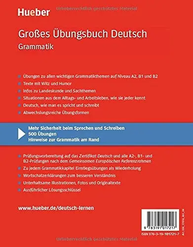 Groses Ubungsbuch Deutsch - Grammatik - фото 2