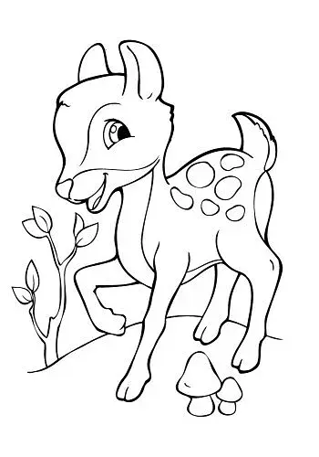 Подивись і розфарбуй. Тваринки - фото 3