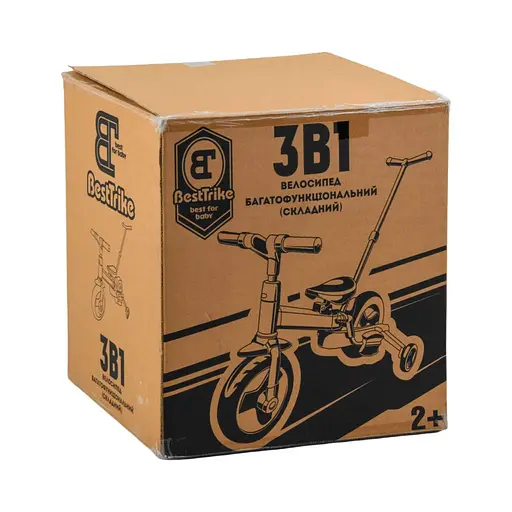 Велосипед-трансформер Best Trike 55475 рожевий - фото 3