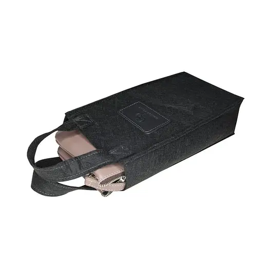 Женский клатч Grande Pelle с ремешком через плече фрез 26х17х6 см acs0032214 - фото 6