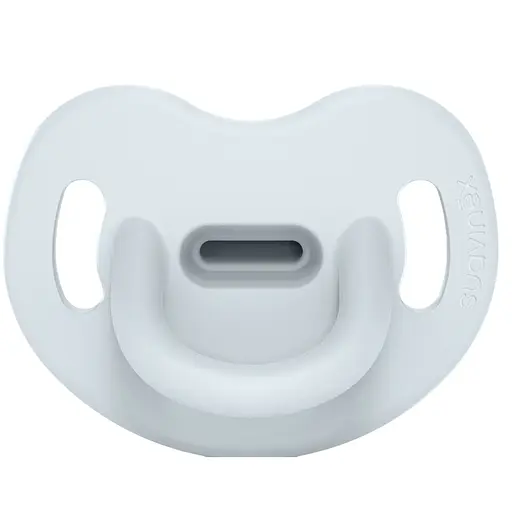 Пустушка силіконова анатомічна Suavinex Colour Essence 0-6 місяців світло-блакитна (308627)