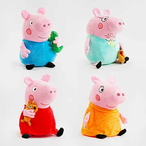 М’яка іграшка герої Свинка Пеппа, 30 см (В асортименті) - фото 5