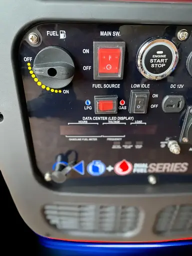 Інверторний Генератор газ-бензин Honda EU40i-LPG (бензин 4.8/4.3 кВт, газ – 4.3/4.0 кВт) - фото 3