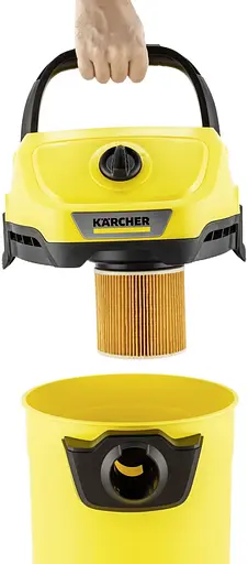 Пылесос профессиональный Karcher WD 3 V-17/4/20 1000 Вт контейнер 17 л 4.53 кг - фото 8