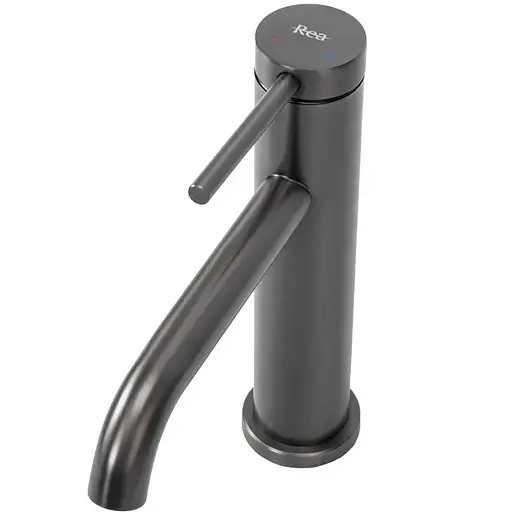 Смеситель для умывальника Rea Clif tytan графит низкий REA-B5322 Графит - фото 3