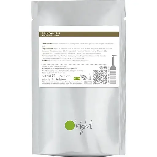 Паста для укладання волосся O'right органічна 50 мл - фото 1