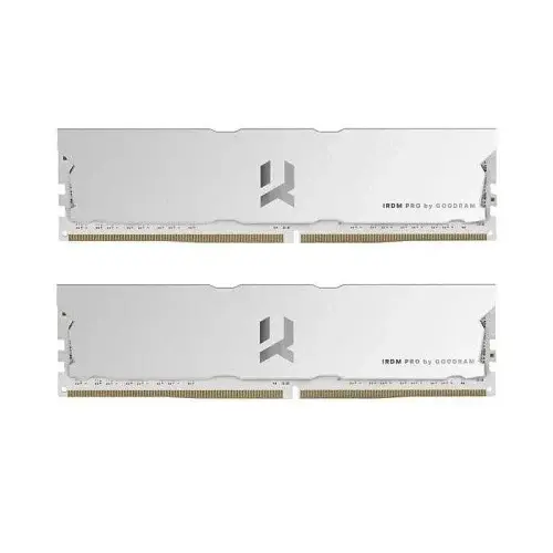 Память 8Gb x 2 (16Gb Kit) DDR4, 3600 MHz, Goodram IRDM PRO, White, 18-22-22, 1.35V, с радиатором (IRP-W3600D4V64L18S/16GDC) - фото 4