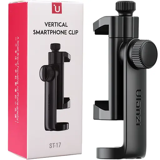 Тримач для телефону Ulanzi Vijim Horizontal and Vertical Phone Clip (UV-2120 ST-17) - фото 2