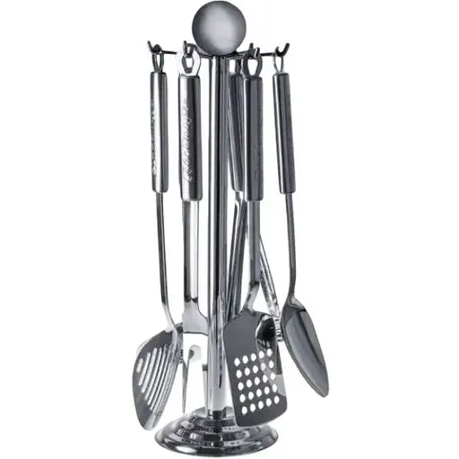 Набір кухонного приладдя на стійці Bachmayer BM-2380 із 7 предметів - фото 1