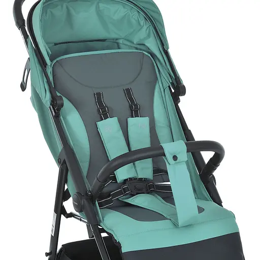 Детская прогулочная коляска-книга El Camino ME 1113 Fiji Frost Green Matt Зеленая - фото 8