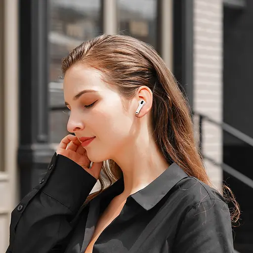 Навушники бездротові Hoco TWS EW58 вкладиші білий - фото 8