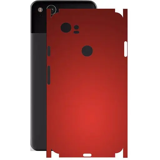 Захисна плівка StatusSKIN для Google Pixel 2 XL Корпус Вініл червона матова - фото 1