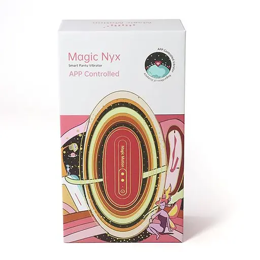 Вібратор у трусики Magic Motion Nyx 8.8 см червоний - фото 9