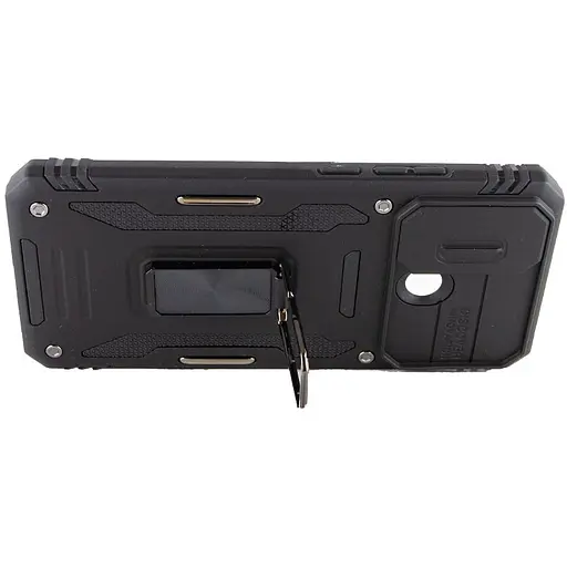 Ударостійкий чохол Camshield Army Ring для Xiaomi Redmi 10C Чорний / Black - фото 5