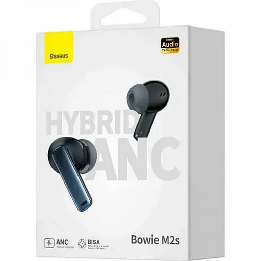 Навушники Baseus True Wireless Earphones Bowie M2s Black - фото 4