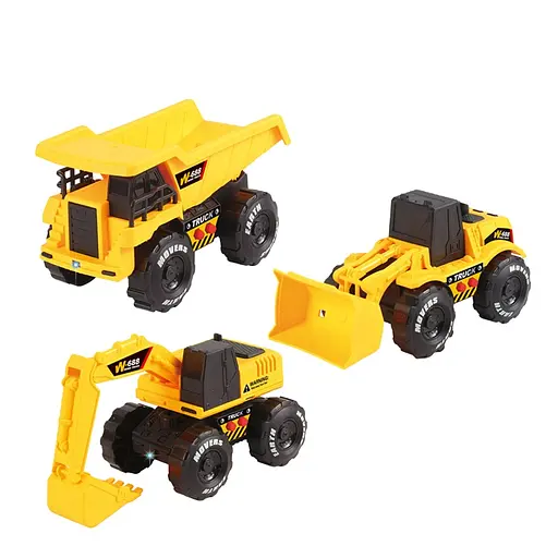 Строительная техника, 1188-86-88-89, звук, свет (В ассортименте) - фото 2