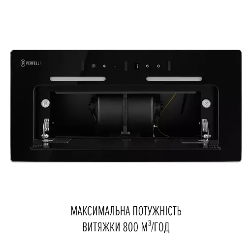 Вытяжка полновстраиваемая PERFELLI NUOVA 6JWRB NERO - фото 12