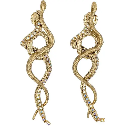 Сережки Медуза Горгона - фото 1