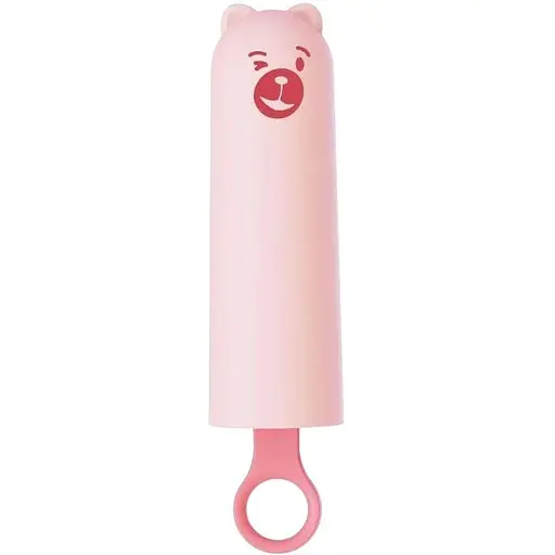 Реалистичный вибратор CuteVibe Teddy Pink в виде мороженного для стимуляции точки G
