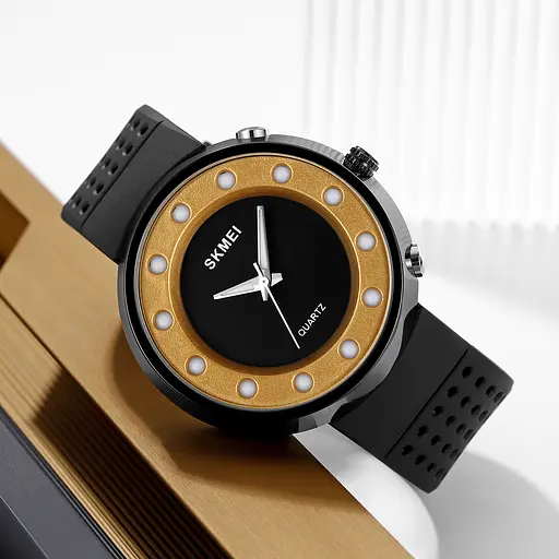 Наручний годинник чоловічий 2132GD Gold Skmei acs0030245 - фото 5