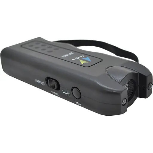 Ультразвуковой отпугиватель собак Ultrasonic ZF-851E с фонариком черный 130 дБ 