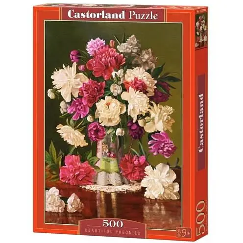 Пазл Castorland Красивые пионы 500 эл. (B-53780)