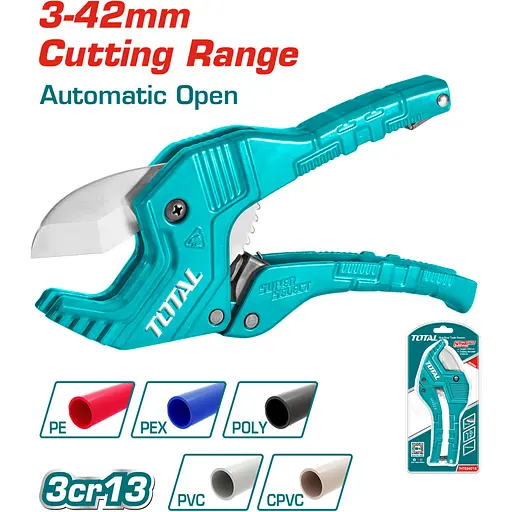 Труборез Total THT534216 для пластиковых труб - фото 2