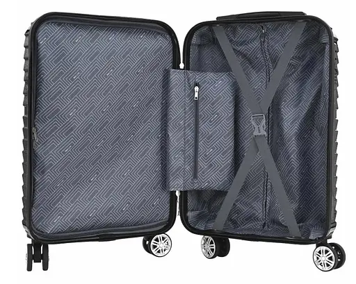 Валіза Semi Line 20" (S) Black (T5765-1) (DAS302950) - фото 4