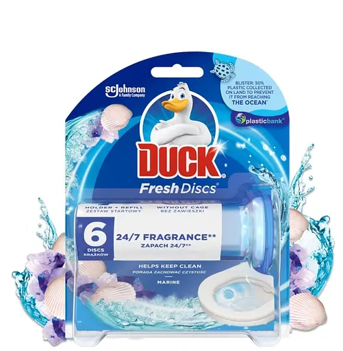 Уценка. Диски чистоты Duck Морская свежесть, 6 шт. - фото 2