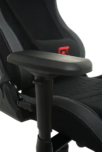 Геймерское кресло GT Racer черное с серым (X-0712 Shadow Gray) - фото 8
