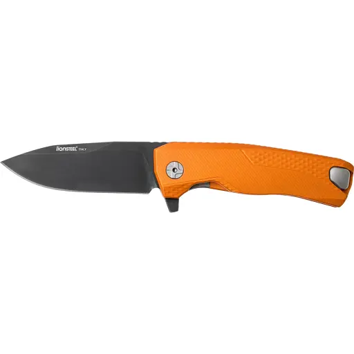 Ніж Lionsteel ROK Aluminum Orange Black