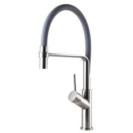 Смеситель для кухни Globus Lux Denver Flex GDF-32-08-02 Серый - фото 6