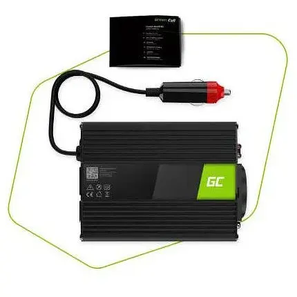 Перетворювач DC-AC Green Cell INV06 12/220В 150/300W