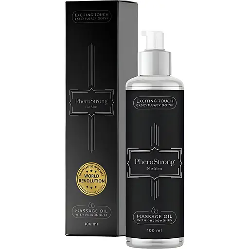 Масажна олія PheroStrong for Men для чоловіків з феромонами 100 мл