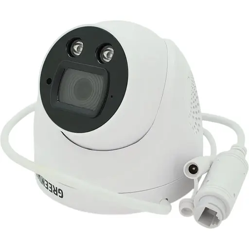Купольна камера Green Wave з мікрофоном GW IPC16D5MP25 2.8mm POE ІЧ-підсвічування 5MП Starlig