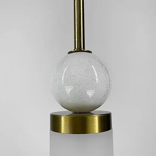 Світильник DELIE із білим мармуром в стилі Арт-деко | Арт. SC 4/1 WT | Line F - фото 4