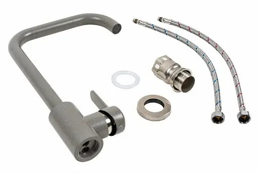 Змішувач для кухні Platinum KT 11 (3008B-FH) Сірий мусон (SP000033471) - фото 2