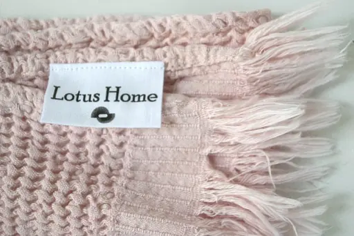 Полотенце Lotus Home Rius light pink светло-розовое 50х100 см (svt-2000022346627) - фото 6