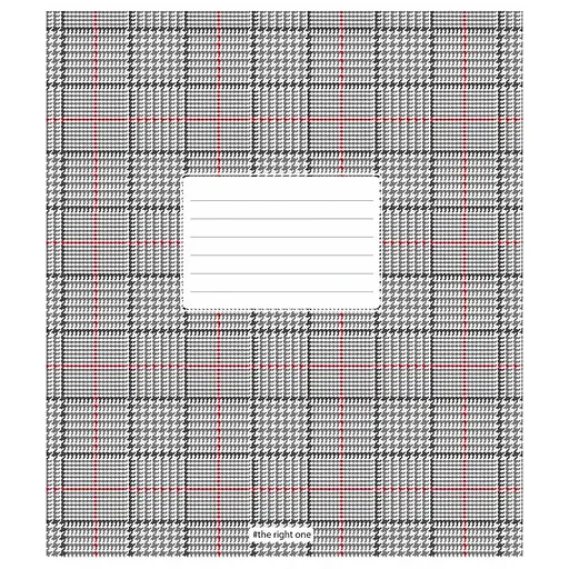 Зошит учнівський "Houndstooth print" 024-3387K-3 в клітинку, 24 аркуша