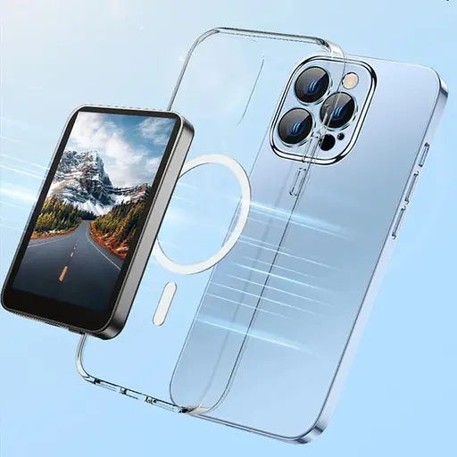 Беспроводной дублирующий экран / монитор для селфи RK-X40 with MagSafe Grey - фото 5