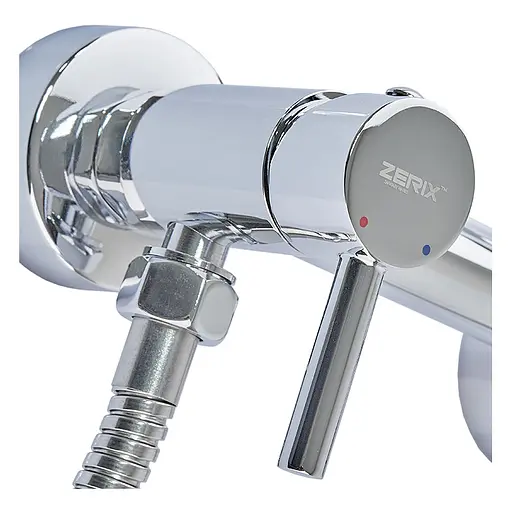 Змішувач для гігієнічного душу зовнішнього монтажу Zerix LR5398-6 ZX4736, Хром - фото 2