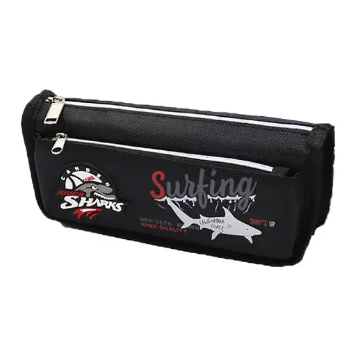 Пенал Sharks, 21x8x4 см, OPP (В асортименті)