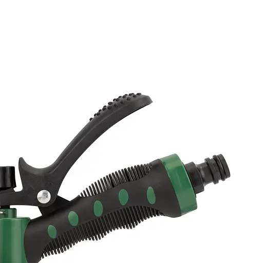 Набор для полива Grad пистолет-распылитель 7-ми режимный 2 коннектора + адаптер (ABS+TPR) (5012505) - фото 6